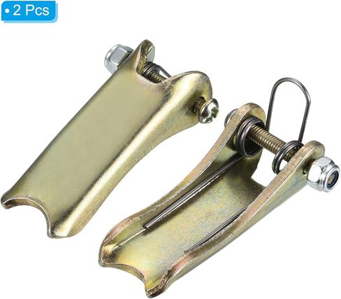 PATIKIL 1.7 Inch Hook Safety Latch Kit, 2 Pack Metal Towing Receiver Hitch Replacement for Clevis Hook Trailer, Zinc Plating in Saudi Arabia