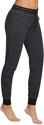 Fel ina Women’s 2 Piece V-Notch Crew Neck & Jogger Lounge Pajama Set in Saudi Arabia