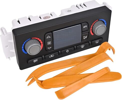 وحدة التحكم في المناخ تبديل لوحة التحكم في درجة الحرارة HVAC 599-009 متوافقة مع 2003 2004 تشيفي أفالانش سيلفرادو سوبربان جي إم سي سييرا يوكون XL 1500 2500 يستبدل 19370209 in Kuwait