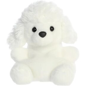 Aurora® Adorable Palm Pals™ Lulu Poodle™ Stuffed Animal - Pocket-Sized Play - Collectable Fun - White 5 Inches