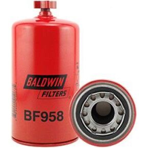 Baldwin Fuel Storage Tank Spin-on with Drain - BF958