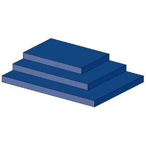 USA Sealing ZUSA-PU-69 Foam Strip, 1/2" Height, 2" Width, 72" Length