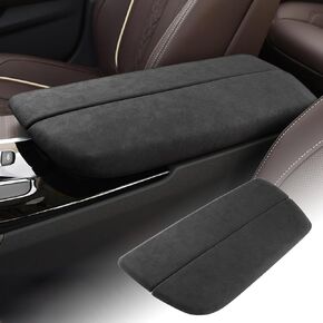 for BMW G30 2017-2022 G32 2016-2021 Car Center Console Armrest Cover Alcantara Style Italy Car Interior Accessories Armrest Seat Box Cover Protector Black