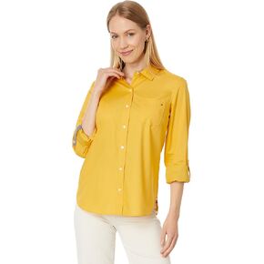 Tommy Hilfiger Women's Solid Roll Tab