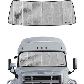 مظلة شمس للزجاج الأمامي للسيارة موديل 2008-2017 Freightliner Cascadia، ظلال نافذة السيارة-AstraGuard