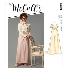 McCall's M8132A5 Misses Costume, a5 (6-8-10-12-14)
