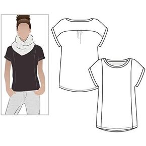 Style Arc Sewing Pattern - Courtney Top (Sizes 10-22)
