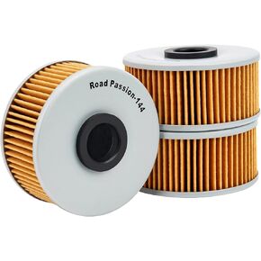 Road Passion High Performance Oil Filter for Yamaha FZR600 1989-1990 / FZR600R 1990 / YX600 RADIAN 592 600 1986-1991 (pack of 3)