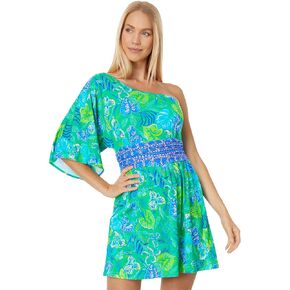 Lilly Pulitzer Niki One Shoulder Romper