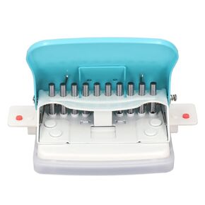 10 Hole Puncher, Spiral Binding Machine, Spiral Hole Punch, Paper Hole Punch, Paper Binding Machine Handheld Portable Spiral Binder A4 A5 A6 A7 Coil Book Round Hole Puncher Punching Tool