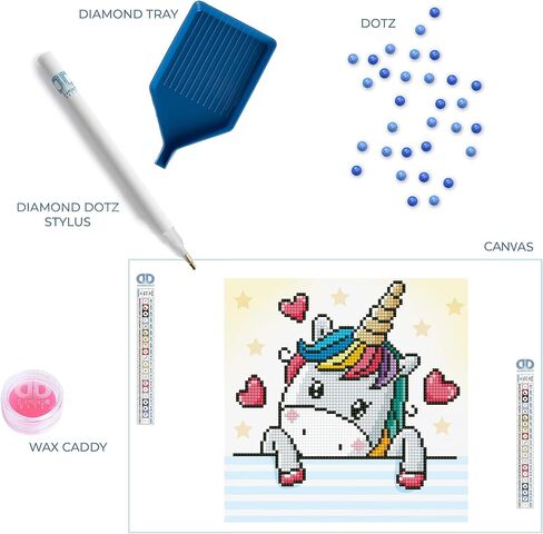 DIAMOND DOTZ Happy Day Sunflower Diamond Painting Artwork Kit in Kuwait