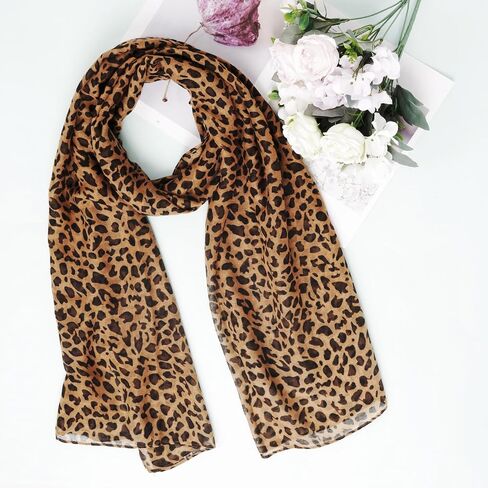 Nydotd Women Lightweight Scarf Floral Print Mixture Shawl for Spring Summer Ladies Long Fashion Scarves in Saudi Arabia