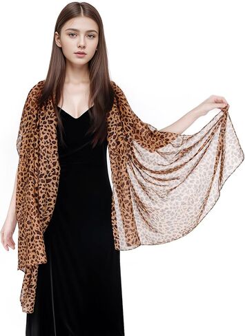 Nydotd Women Lightweight Scarf Floral Print Mixture Shawl for Spring Summer Ladies Long Fashion Scarves in Saudi Arabia