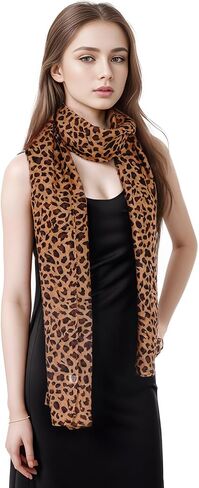 Nydotd Women Lightweight Scarf Floral Print Mixture Shawl for Spring Summer Ladies Long Fashion Scarves in Saudi Arabia