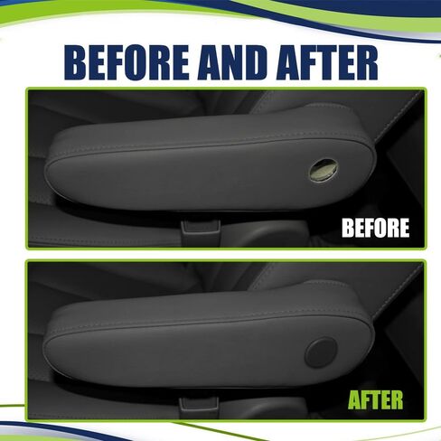 2PCS Armrest Cover Cap, 15279689 15279690 Left or Right Armrest Handle Trim Bolt Rear Seat Cover Cap, Car Interior Accessories Compatible with Chevy Tahoe, GMC, Cadillac Escalade (Beige) in Kuwait