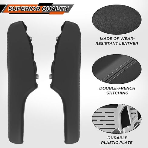 مسند ذراع الباب الداخلي ACLONG مناسب لشاحن دودج 2011-2023 غطاء مسند ذراع لوحة الباب مناسب لكرايسلر 300 2011-2023 (سيدان فقط) السائق الأيسر الأمامي وجانب الركاب الأيمن # 1WK37DX9AB، 1WK37DX9AA-2PCS in Kuwait