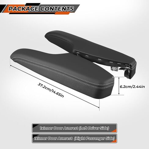 مسند ذراع الباب الداخلي ACLONG مناسب لشاحن دودج 2011-2023 غطاء مسند ذراع لوحة الباب مناسب لكرايسلر 300 2011-2023 (سيدان فقط) السائق الأيسر الأمامي وجانب الركاب الأيمن # 1WK37DX9AB، 1WK37DX9AA-2PCS in Kuwait