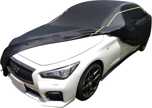 J&J Heavy Duty car Cover,300D&Soft Lining,Driver&Trunk Zipper,Withstand Wind,Car Cover Waterproof All Weather,Protect Vehicle Painting,Car Covers for Automobiles (SUV/Jeep, Sliver-D7) in Saudi Arabia