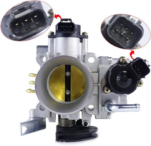 استبدال جسم الخانق MR560120 MR560126 MN128888 متوافق مع محرك Mitsubish-i Lancer 4G18 in Kuwait