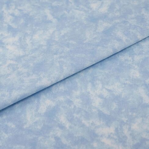 Singer Print Fabric, 100% Cotton, Tone On Tone Ice Blue in Saudi Arabia