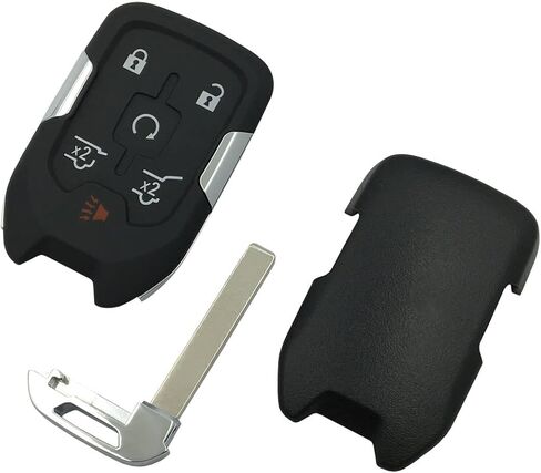 Replacement Smart Keyless Entry Remote Control Key Fob Case Cover for GMC Yukon Chevy Tahoe Suburban Tahoe HYQ1AA Car Key Fob Shell (6 Button) in Saudi Arabia