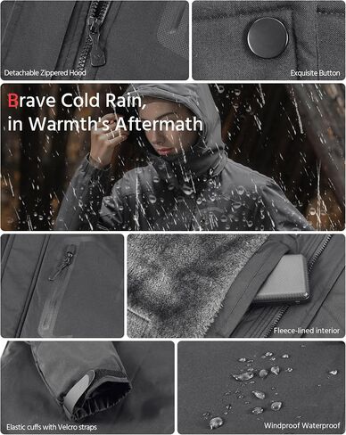 Wulcea Women Graphene Heated Jacket Battery Pack Charger Ladies Electric Warming Coat in Kuwait