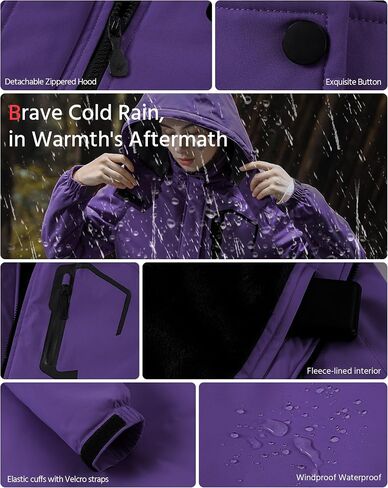 Wulcea Women Graphene Heated Jacket Battery Pack Charger Ladies Electric Warming Coat in Kuwait