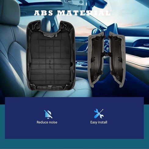 متوافق مع غطاء وحدة التحكم المركزية ومسند ذراع Honda Accord 2008 2009 2010 2011 2012 غطاء وحدة التحكم المركزية (أسود (المركز والأمامي)) in Saudi Arabia