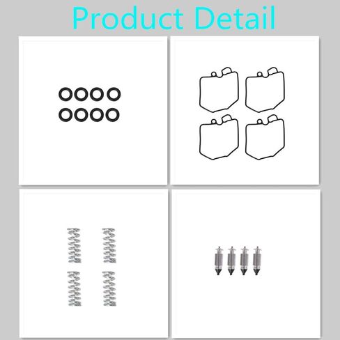 Labwork 4-Pack Carb Carburator Repair Kits لاستبدال Honda 1981 1982 CB650 1982 CB650SC in Saudi Arabia
