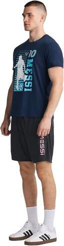 Messi Men's Lifestyle Short Sleeve T-Shirt, Standard Fit Graphic Tee, Cotton Jersey Knit in Saudi Arabia