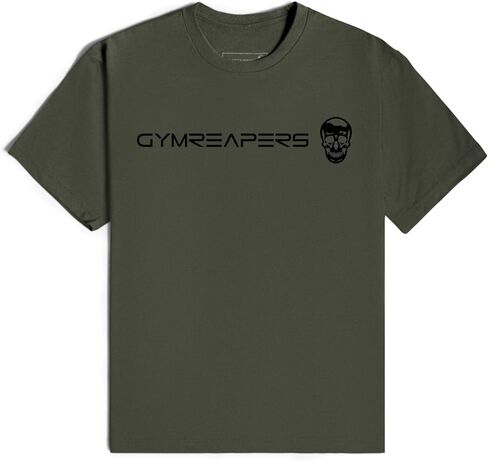 Gymreapers Workout Short Sleeve Shirt Workout T-Shirt for Men Crew Neck Shirts Casual Gym Cotton Everyday Tee in Saudi Arabia