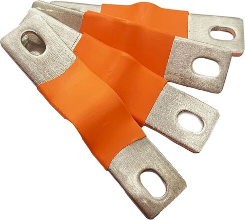 flexible Cooper Bus Bars Connector Nickel Plate Pitch Row Lifepo4 Cell Lithium battery Busbar (8, Pitch Row 2.9in) in Saudi Arabia
