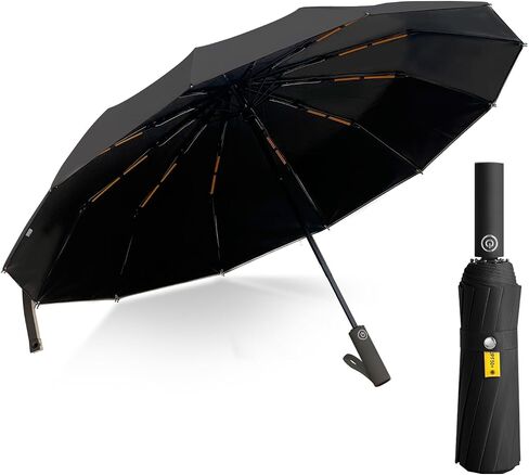 Travel Umbrella for Rain Windproof Folding Umbrella with UV Protection Auto Open Close Portable & Compact Umbrella for Backpack, Sun Umbrella for Walking in Saudi Arabia