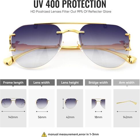 Rimless Sunglasses Women Designer Sunscreen Glasses Summer Oval Fashion Luxe Femme Sunglasses Outdoor Sports Vacation Vintage in Saudi Arabia