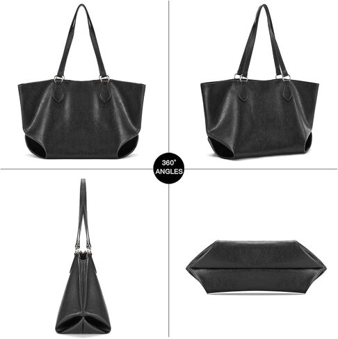 Tote Bags for Women Vegan Leather Purses and Handbags Large Top Handle Ladies Shoulder Bags Hobo Bags in Saudi Arabia