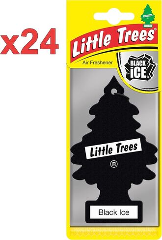 Little Trees Black Ice (1 Pack * 24 Units = 24 Pack) in Saudi Arabia
