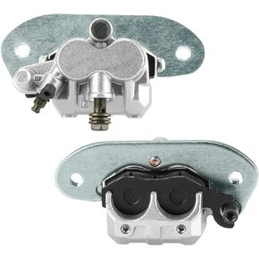 Youxmoto Rear Left/Right Brake Calipers Set with Pads Fit for Yamaha Rhino 700 2008 2009 2010 2011 2012 2013, Replace for 2PG-2580V-00-00 2PG-2580W-00-00 5B4-2580V-00-00, 1 Pair Rear Brake Calipers
