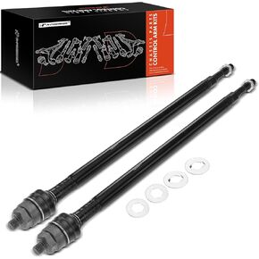 A-Premium 2 x Front Inner Tie Rod Ends, Compatible with Honda Civic 2001-2005, Acura EL 2001-2005