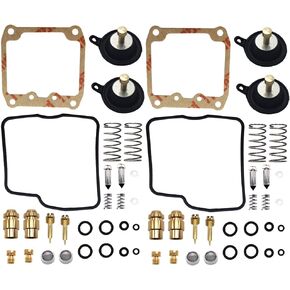 2-Pack Carburetor Repair kit Carb Rebuild Set Replacement for Suzuki Intruder 800 VS800GL 92-04, Intruder 1400 VS1400GLP 93-04, Marauder 800 VZ800 97-04