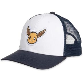 Pokemon Pokémon Center: Eevee Patch Trucker Hat (One Size-Adult) Multi