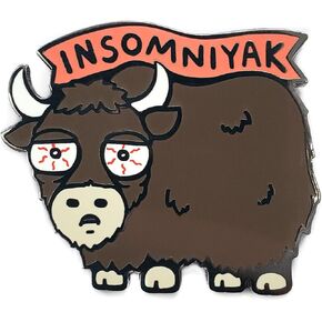 InsomniYak Enamel Lapel Pin