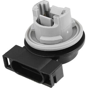 Turn Signal Light Socket Compatible for Jeep Wrangler TJ 1997-2006 for Jeep Cherokee XJ 1999-2001, Durable Plastic Black Gray Car Lamp Socket Item Replacement