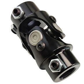 11/16" 36 Spline x 3/4" DD U Joint for Steering Shaft, 3-3/4 Inch Length Black Shaft Coupler Universal Joints Replacement