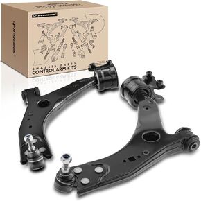 A-Premium 2 x Front Lower Control Arm, with Ball Joint & Bushing, Compatible with Volvo C70 2006-2013, C30 2007-2013, S40 2006-2011, V50 2006-2011