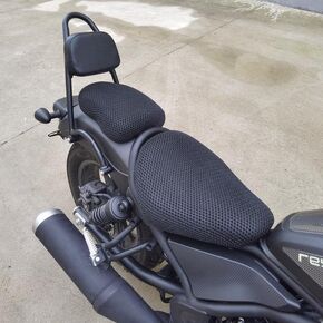 Mesh Motorcycle Seat Cover Seat Cushion Cover Protector for Rebel 500 300 CM500 CM300 CMX500 CMX300