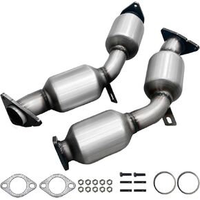 JT Exhaust Catalytic Converter Compatible with Infiniti G35 2007 (Only VQ35HR), G35/G37 2007-2013 3.5L/3.7L, EX35 FX35 M35 M37, Fits Nissan 370Z (Catalyst+ Grade)