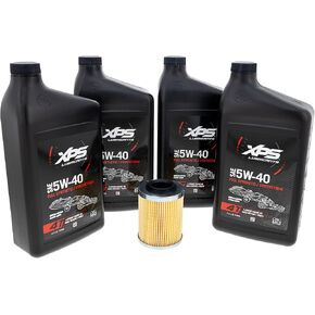 Can Am Maverick X3 Full Synthetic 5W40 Oil Change Kit #9779489