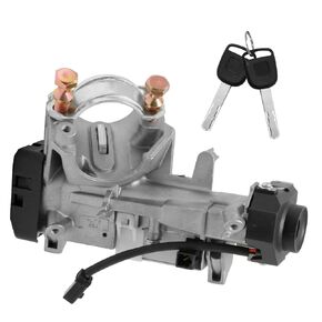 Ignition Switch Lock Cylinder Assembly with Keys 06350-SAA-G30 Replacement for Honda Accord CRV FIT Odyssey Civic 2006-2011 ID46 Chip Replace 35100-SDA-A71