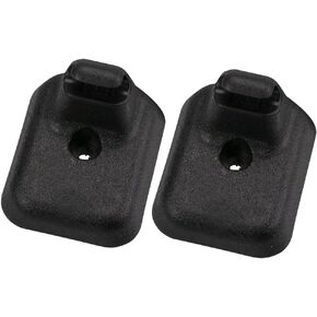 RLB-HILON Sun Visor Holder Retainer Clip AL3Z1504132AC Compatible with Ford F150 2009 to 2014 Year, Black Color, 2PC