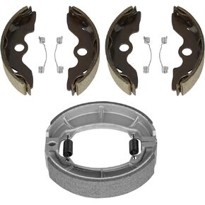 Brake Shoes for Honda TRX200SX Fourtrax 1986 1987 1988, TRX200 1990 1991, TRX200D Type II 91 92 93 94 95 96 97 306 345 Front & Rear - 3 Set